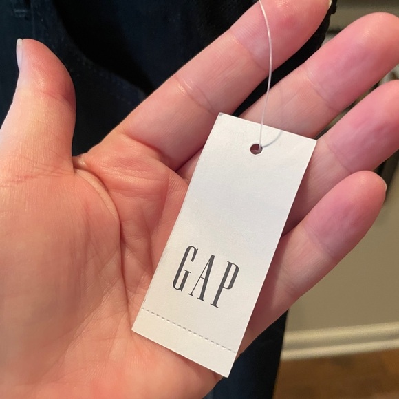 NWT GAP women’s Classic Straight leg stretch denim jeans 14 Short black - Picture 4 of 10